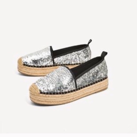 sequin espadrilles